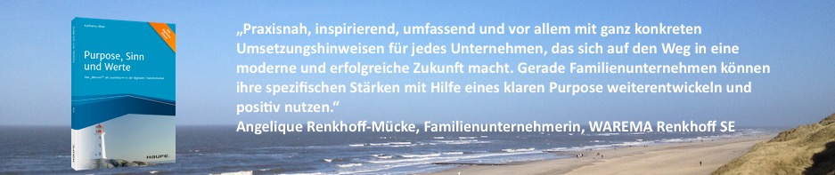 Angelique Renkhoff-Mücke zum Buch_Purpose, Sinn und Werte_von Karlheinz Illner.